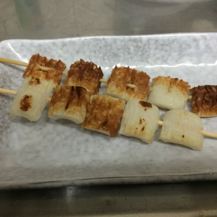 シンプルなのに びっくりする程美味しい 焼きちくわ